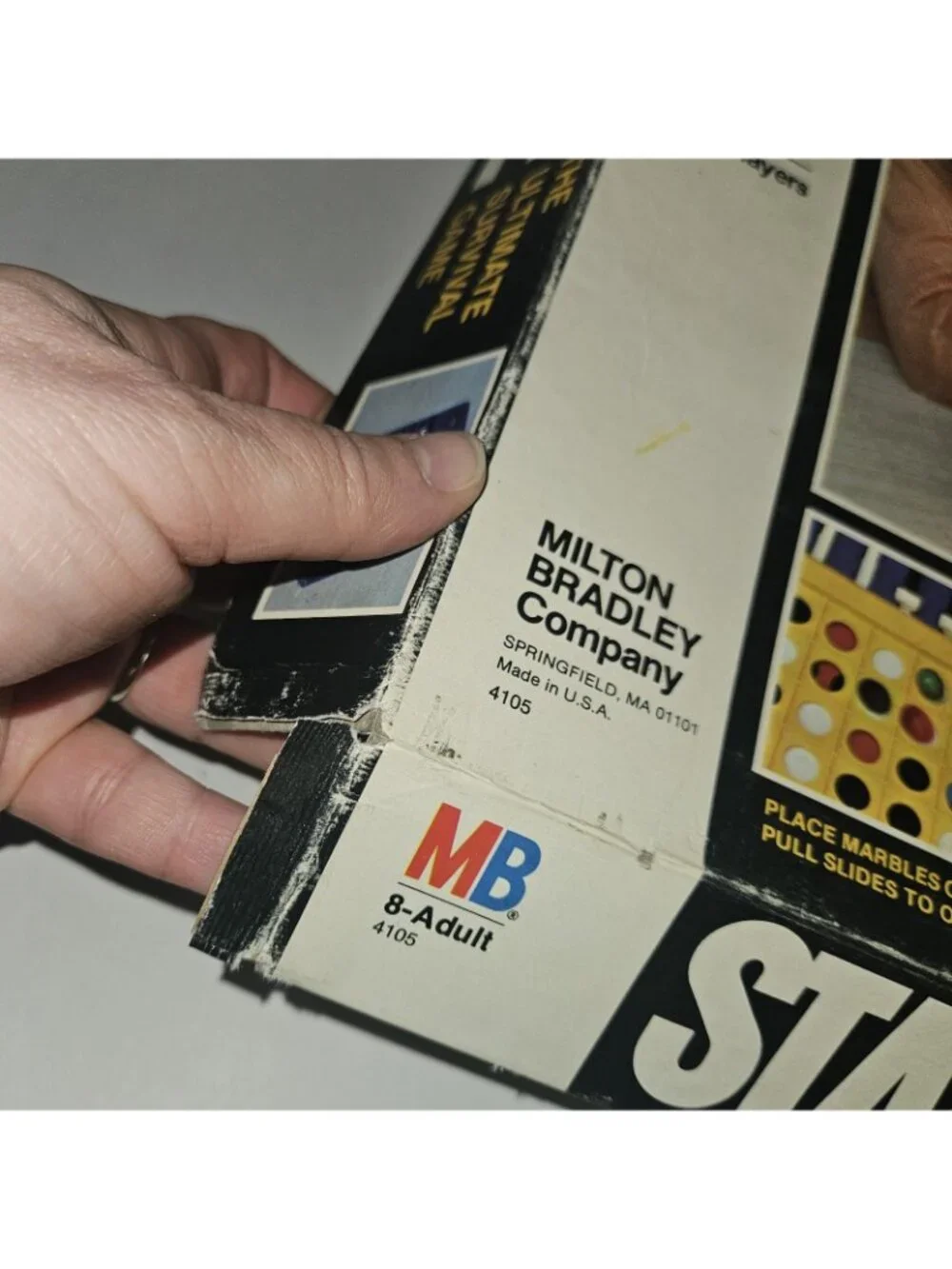 Milton Bradley stay alive